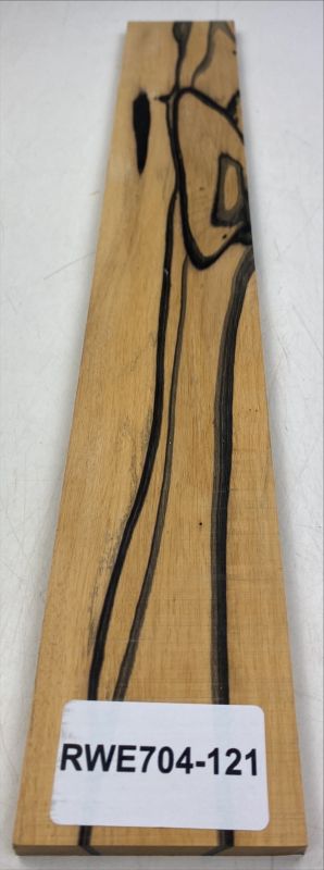 Fretboard Royal White Ebony, 520x75x9mm Unique Piece #121